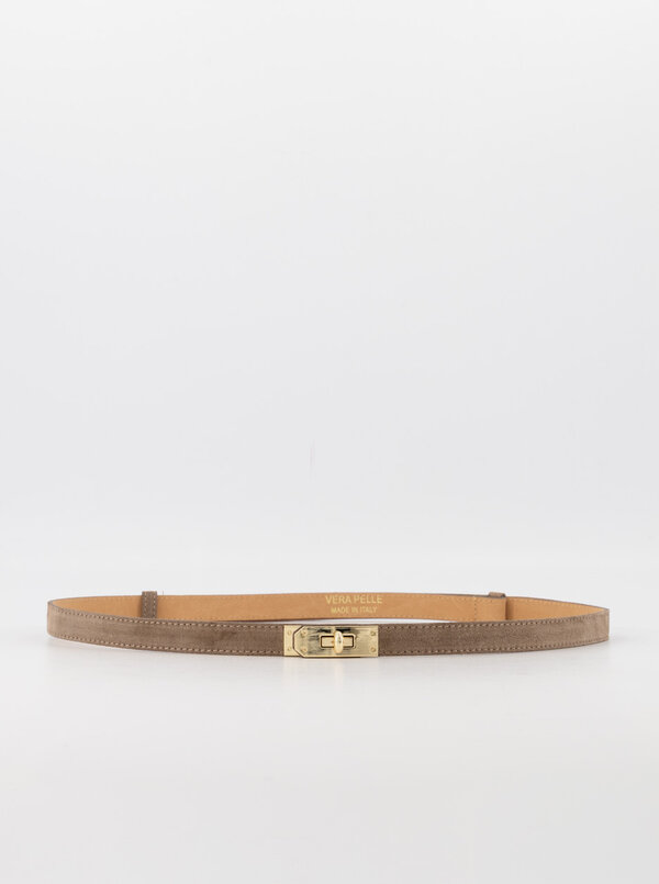Mia suede belt taupe