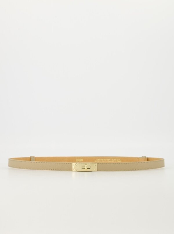 Mia light taupe belt