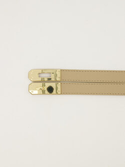 Mia light taupe belt Mia light taupe belt