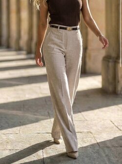 Chloe pants taupe