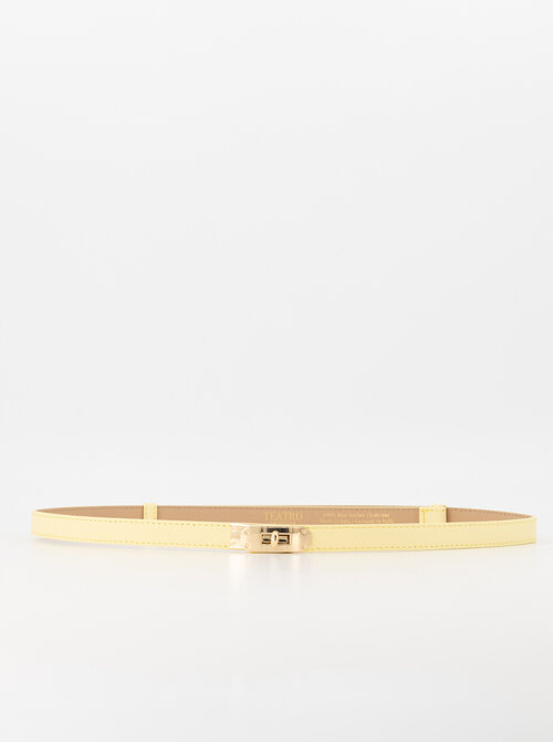 Mia belt butter yellow