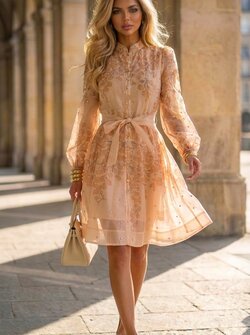 Kourtney dress printed