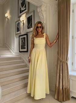 Noraya dress yellow