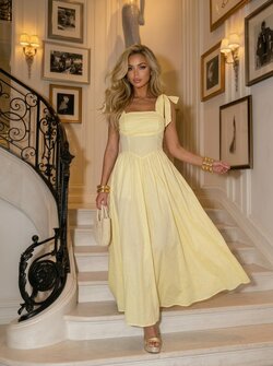 Noraya dress yellow