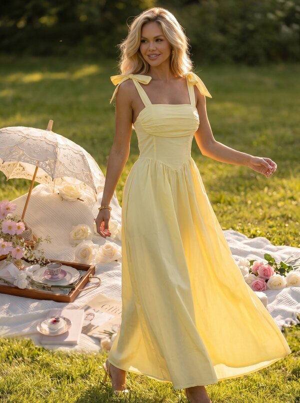 Noraya dress yellow