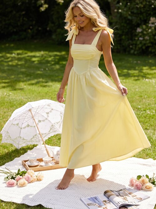 Noraya dress yellow Noraya dress yellow
