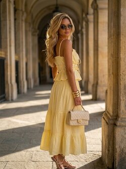 2-piece set yellow coco 2-piece set yellow coco