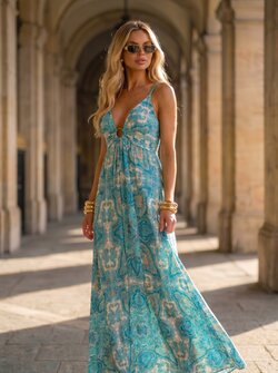 Gracey dress turkoise Gracey dress turkoise