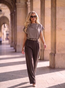 Aria pants brown