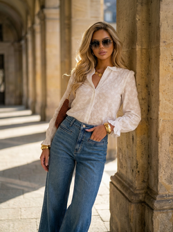 Ella white lace blouse Ella white lace blouse