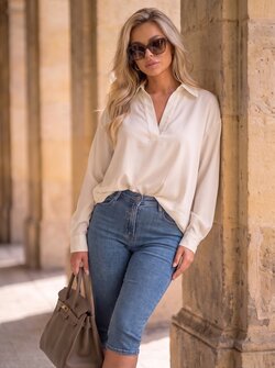 Celeste blouse creme Celeste blouse creme