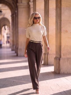 Elise top beige