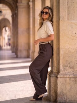 Elise top beige