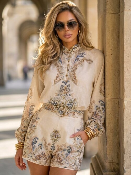 Manou set beige