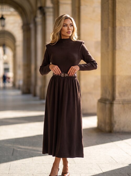 Claire dress brown Claire dress brown