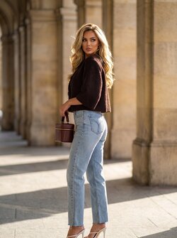 Lottie vest brown Lottie vest brown