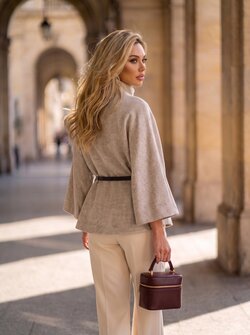 Poncho beige Poncho beige