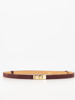 Mia belt suede burgundy Mia belt suede burgundy
