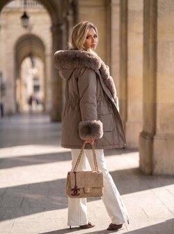 Aurelie jacket taupe Aurelie jacket taupe