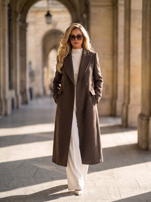 Isabella coat brown Isabella coat brown