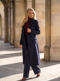Isabella coat navy Isabella coat navy