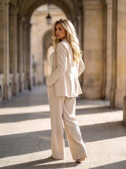 Beige pantalon Catee Beige pantalon Catee