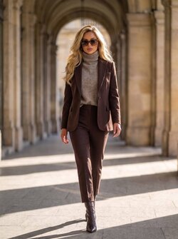 Marielle suit brown Marielle suit brown