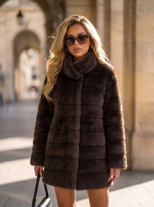 Camille coat brown Camille coat brown