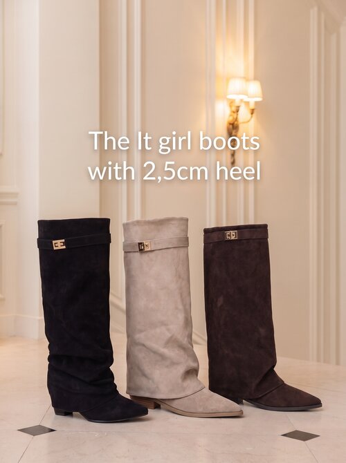 Lizzy It boots beige Lizzy It boots beige