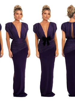 Purple jessa glitter maxi dress Purple jessa glitter maxi dress