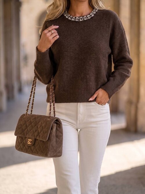 Brown Stella sweater