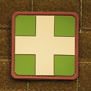 EMT Red cross marker patch large multicam