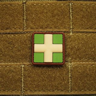 EMT Red cross marker patch small multicam