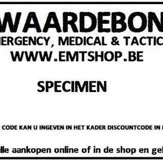 EMT Waardebon 20€