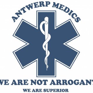 EMT Antwerp Medics Tshirt navy