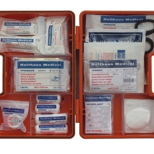 Holthaus First aid box quick stocked by DIN13157