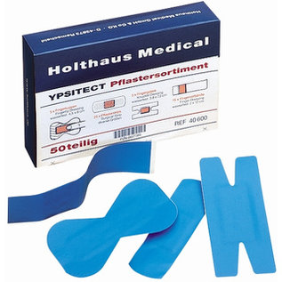 Holthaus Blue plaster  HACCP assortiment 50 pcs