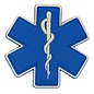 EMT Star of life patch pvc small