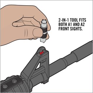 Real avid AR15 front sight adjuster tool