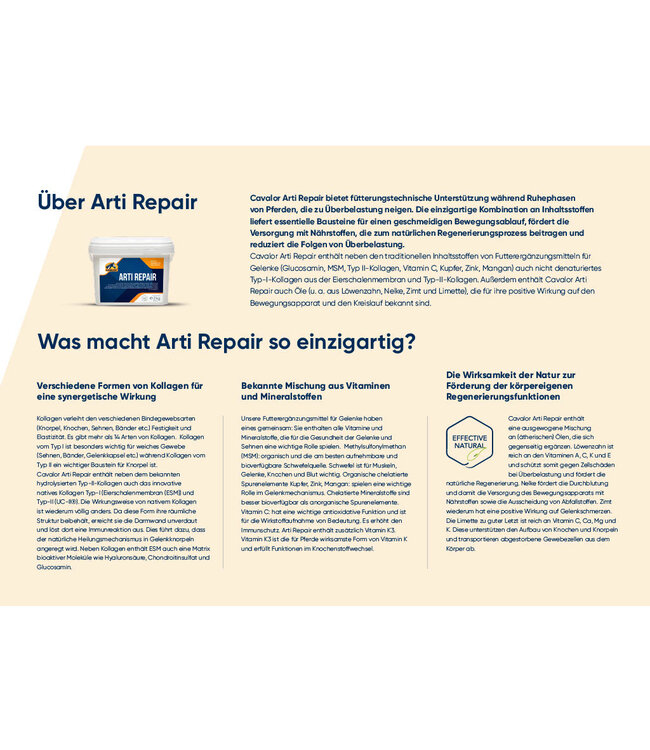 Cavalor Arti Repair 2kg