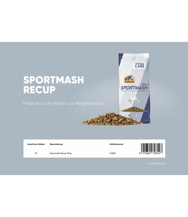 Cavalor Cava Sportmash Recup 15kg