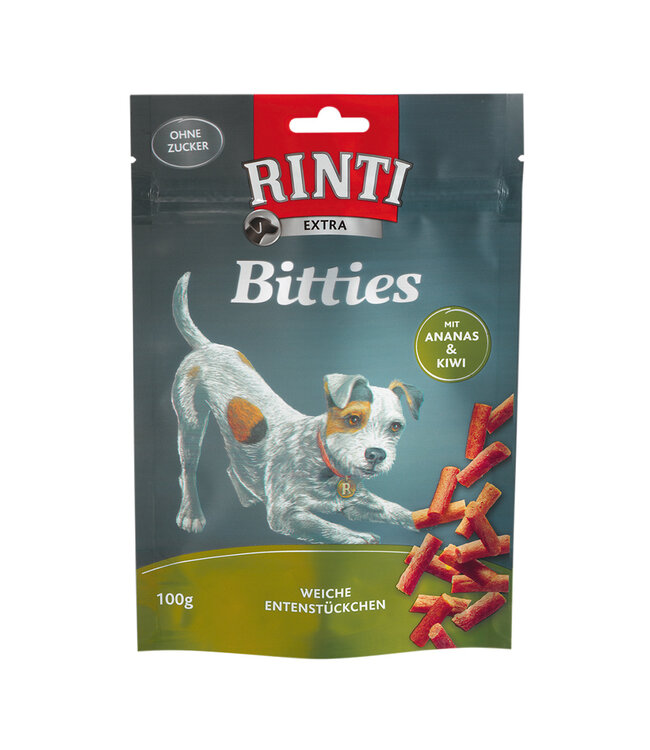 Rinti BITTIES ENTE MIT ANANAS UND KIWI 100g