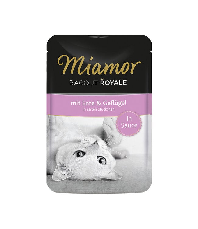 Miamor RAGOUT ROYALE IN SAUCE ENTE & GEFLÜGEL 100g