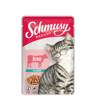 Schmusy RAGOUT MIT RIND IN SAUCE 100g