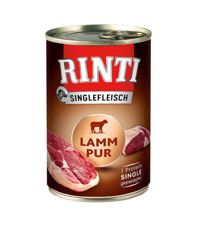 Rinti SINGLEFLEISCH LAMM PUR 400g