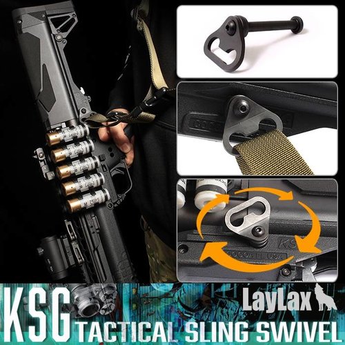 Laylax First Factory Marui KSG Shotgun Tactical Sling Swivel