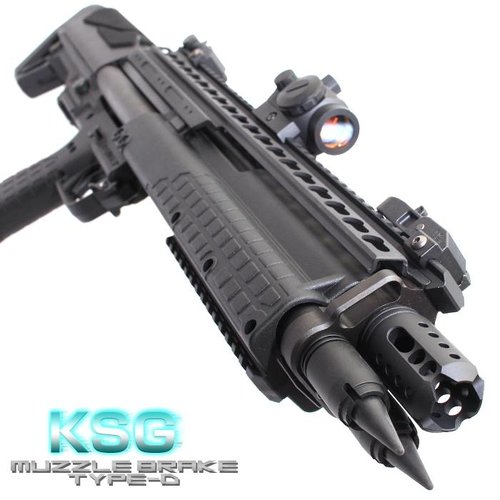 Laylax FirstFactory KSG Flash Hider Typ D Laylax FirstFactory KSG Flash Hider Typ D