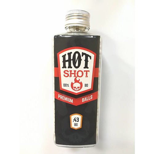 Hot Shot 0.43g 1000x BIO Weiß Hochglanzpolierte BBs