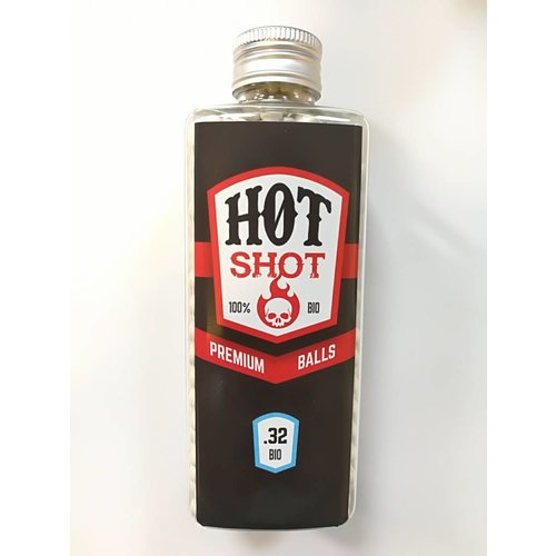 Hot Shot 0.32g 1000x  BIO White High Polished BBs