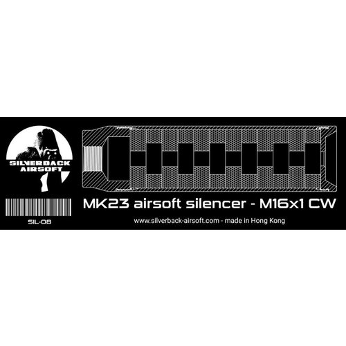 Silverback MK23/SSX23 Schalldämpfer